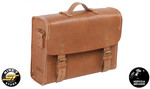 Mallette Legacy cuir brun fixation C-Bow Hepco & Becker