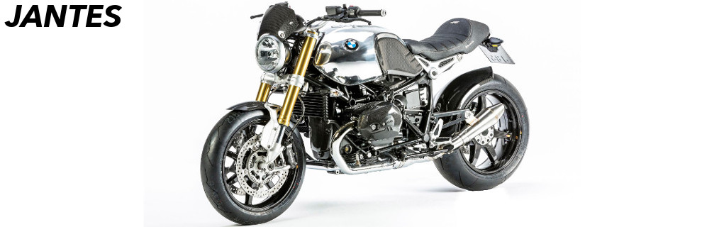 Jantes Carbone et à Rayons pour BMW R NineT Borrani Kineo BST Alpina