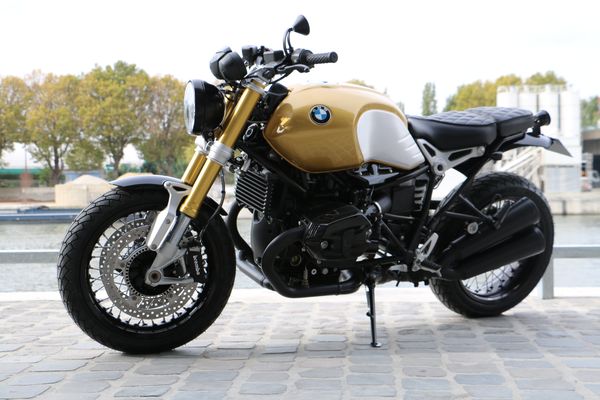 BMW R Nine T Gold Franck